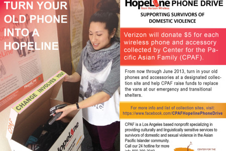Support Domestic Violence Victims with Verizon’s HopeLine Program
